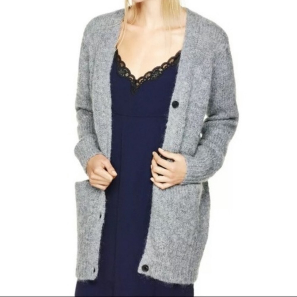WILFRED | XS WOOL MOHAIR ALPACA CARDIGAN ARITZIA